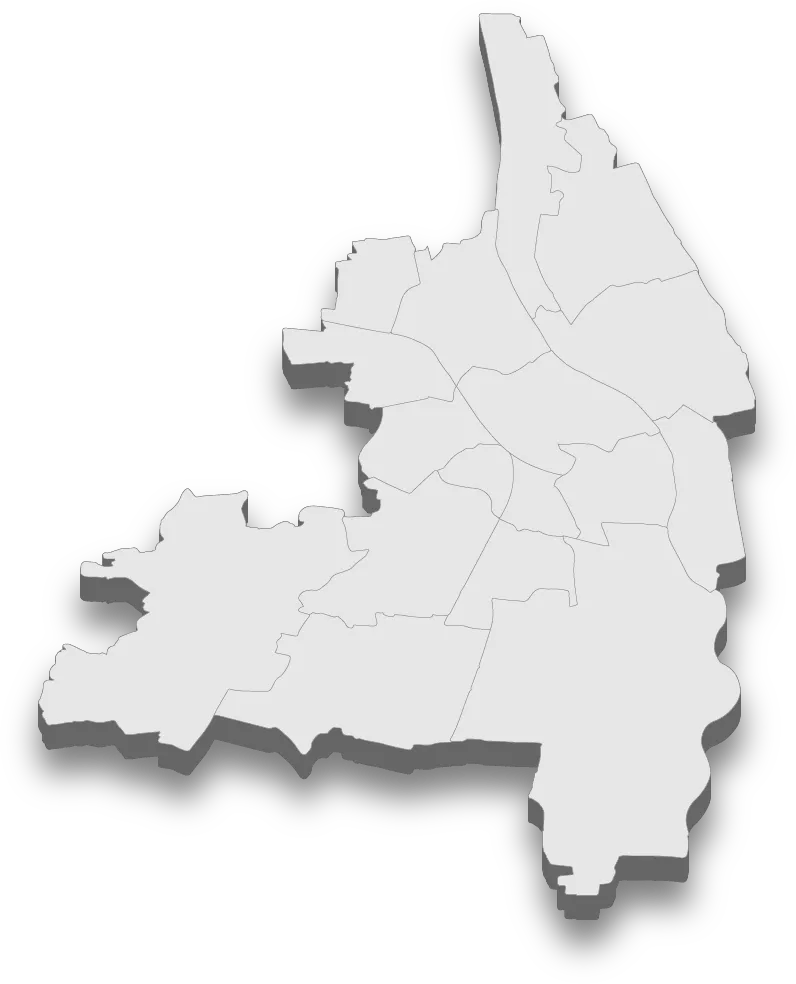 Augsburg-Map Augsburg Stadtplan Bezirke | Einsatzgebiete W.I.S. Sicherheit